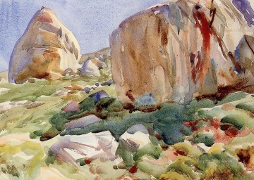  sargent - El paisaje de las Grandes Rocas del Simplon John Singer Sargent